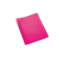 Spiralschnellhefter A4 transluzent pink