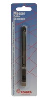 Grafiker- und Designer-Cutter silber, Ausführung: Klinge 9 mm
