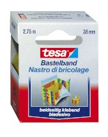 Bastelband tesa®, Träger: PVC/Acrylatklebmasse, beidseitig klebend, 2,75 m