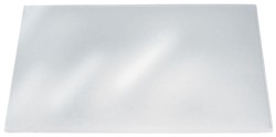 Schreibunterlage LÄUFER DURELLA transparent matt, B x H mm: 600 x 400, Schreibunterlage