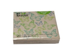 Serviette "Melody" By Nature 33 x 33 cm 20er Packung