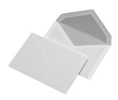 Briefumschlag DIN Lang, weiß, selbstklebung, ohne Fenster, 72 g/m²