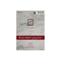 Briefumschlag DFW C6 Marmorpapier 20 St grau