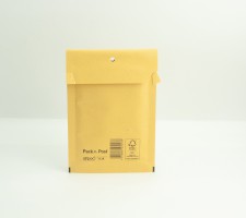 Luftpolstertasche A11, braun, 100 x 165 mm, 8 g