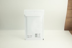 Luftpolstertasche 12/B, weiß, 110 x 215 mm, 12 g