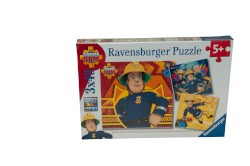 Puzzle 3 x 49 Teile "Fireman Sam - bei Gefahr rufen" von Ravensburger