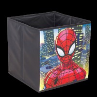 Crystal Art Storage Box "Marvel Spiderman" 18x18 cm