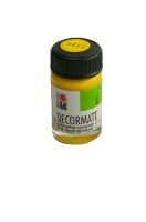 Decormatt Acryl 15 ml im Glas gelb