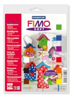 Modelliermasse  FIMO® soft Basis-Set, 170 x 230 x 20 mm, 9 x 25 g, sortiert