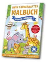 Mein zauberhaftes Malbuch Welt der Tierkinder