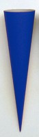Bastelschultüte rund 70 cm blau