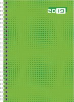 Buchkalender Futura 2 für 2022 grün